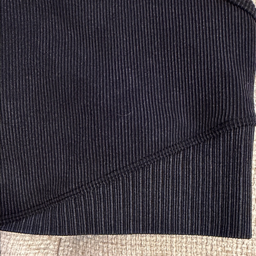 JoyLab Black Ribbed Sports Bra - Picture 5 of 5